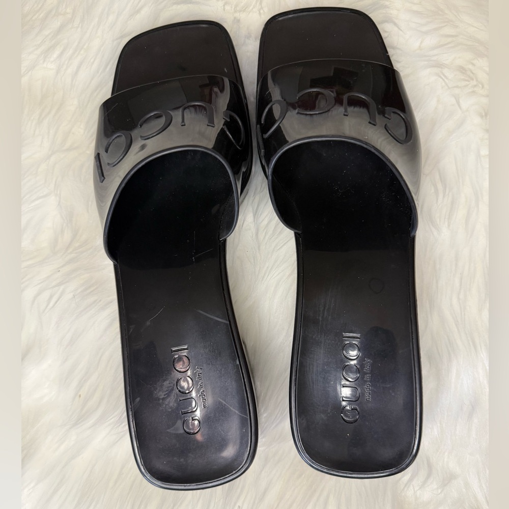 Gucci Rubber Sandals - Picture 9 of 13
